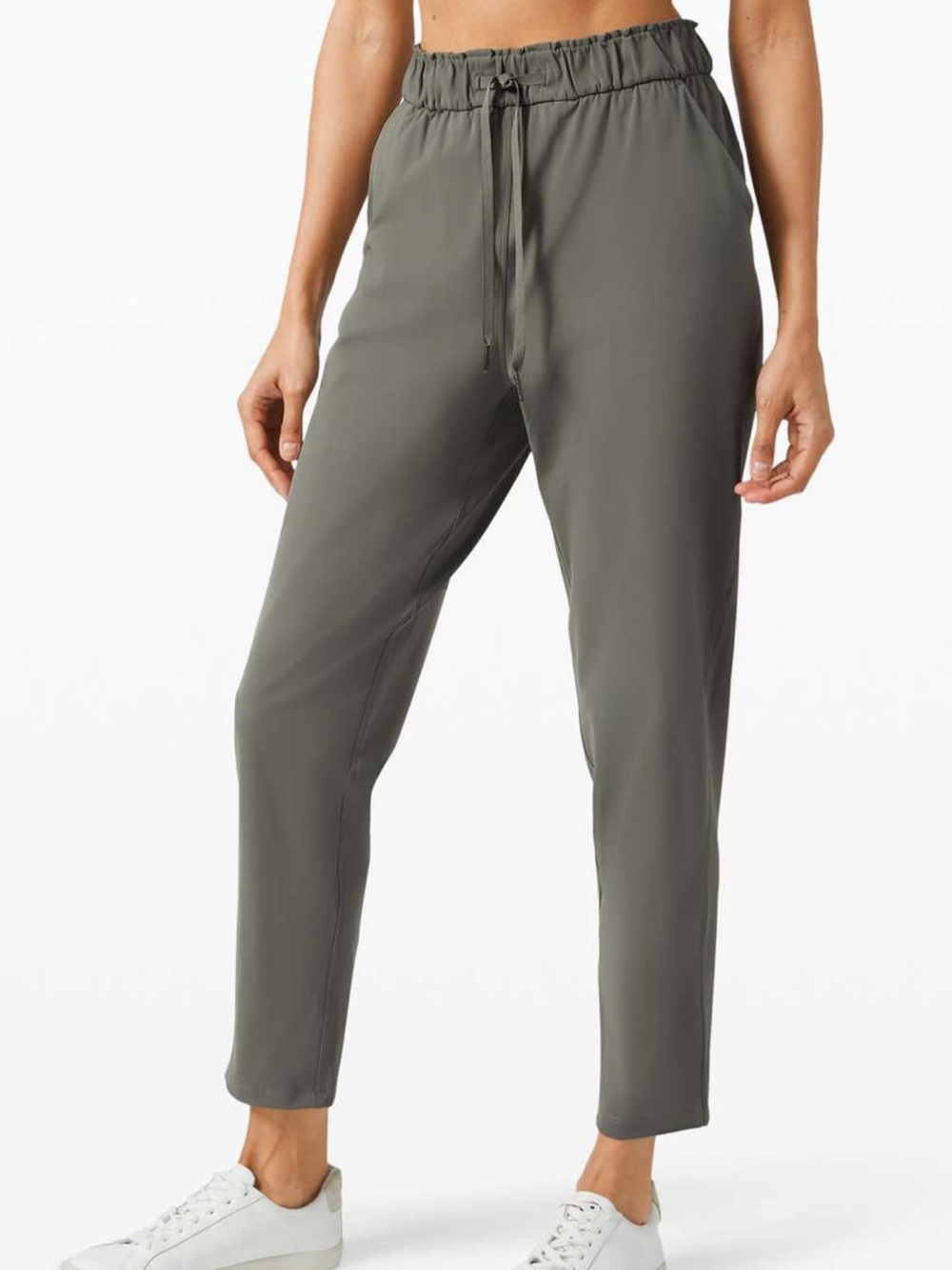 Lululemon Keep Moving Pant size 10 sage green W5CDWS relaxed fit
